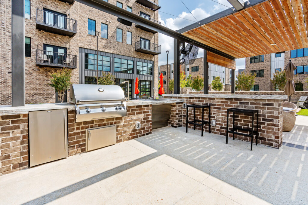 Huntsville, AL vacation rental outdoor grilling area